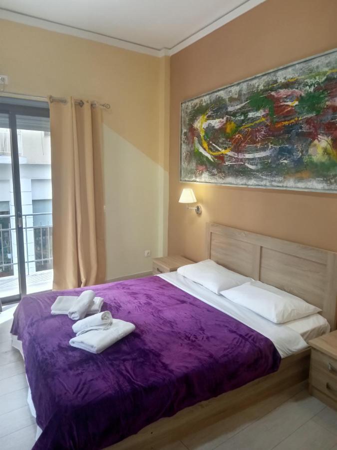 Koukaki-Acropolis Roomy With A Private Veranda Apt. Athena Bagian luar foto